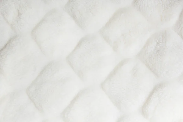 White fur close up background. Texture, abstract pattern. — Stock Photo, Image