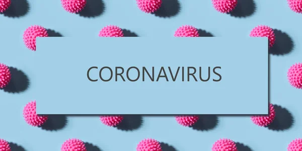 Κυτταρικά Βακτήρια Covid Μοτίβο Διαστημικό Κείμενο Coronavirus Αφηρημένο Φόντο Μπάνερ — Φωτογραφία Αρχείου