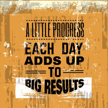 Vektör motivasyonel tipografik arka plan