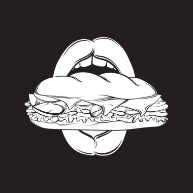 vektör çizim karikatür tarzı