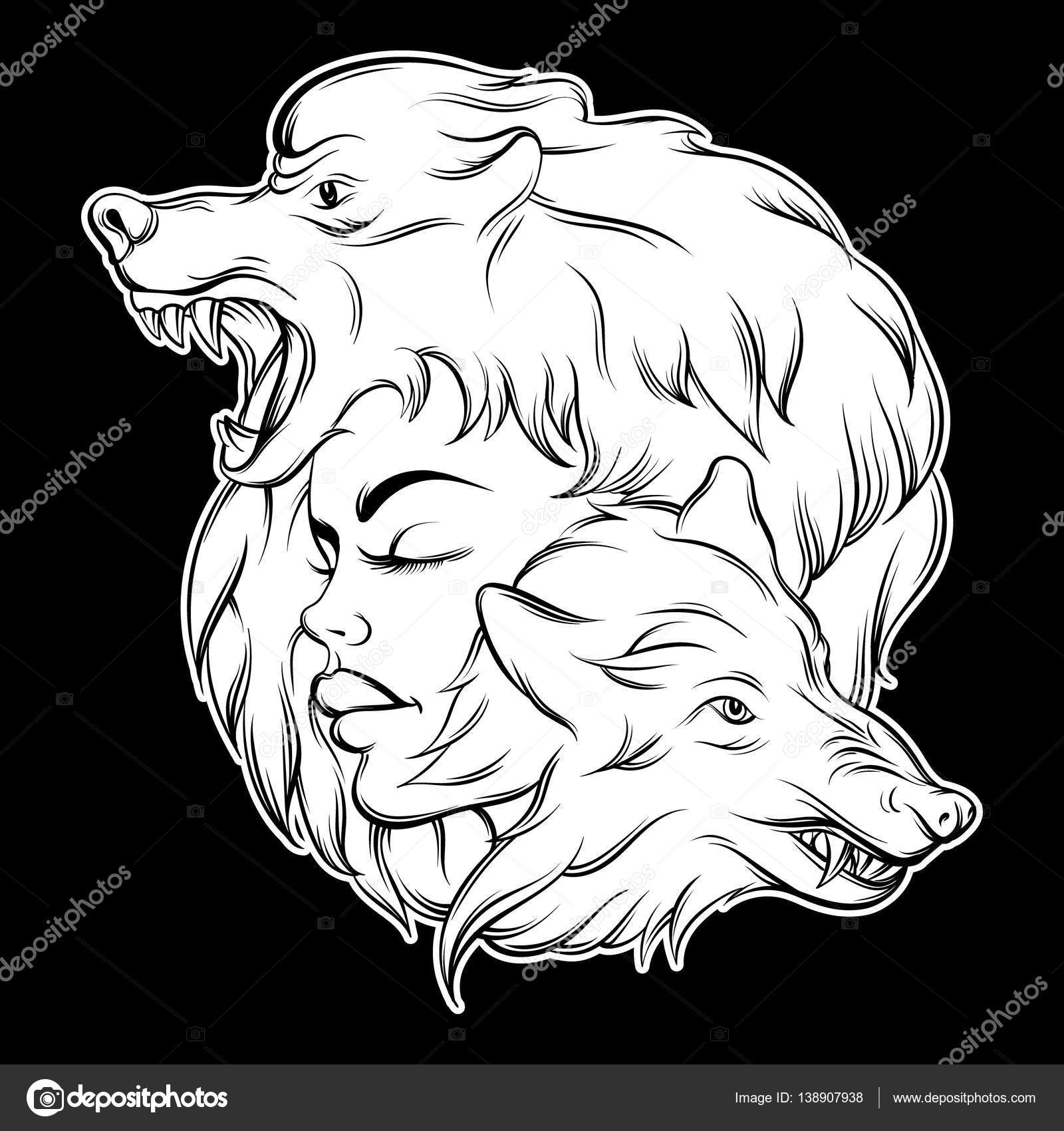 Imagens vetoriais de Folclore norte americano | DepositPhotos, image size:963x1024