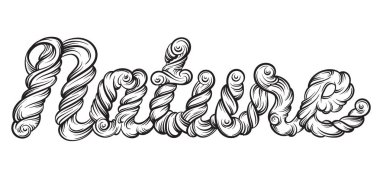 Yazı vektör alıntı yazım arka plan benzersiz el ile çizilmiş.