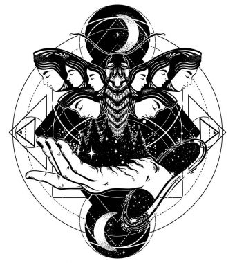 vektör el çizimi resimleme