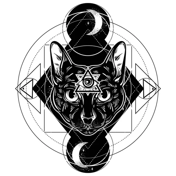 Vektör el çekilmiş halat 