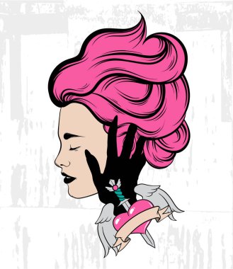 Vektör el çekilmiş illsutration