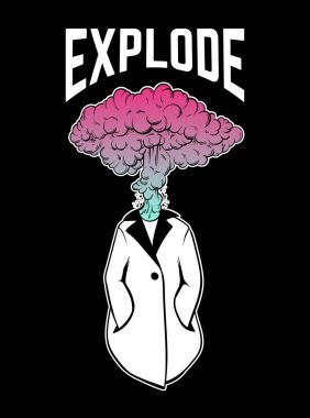 Benzersiz illüstrasyon vektör el çekilmiş 