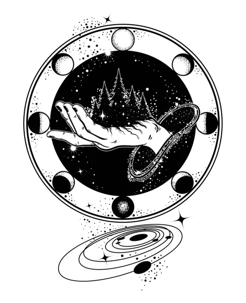 vektör el çizimi resimleme