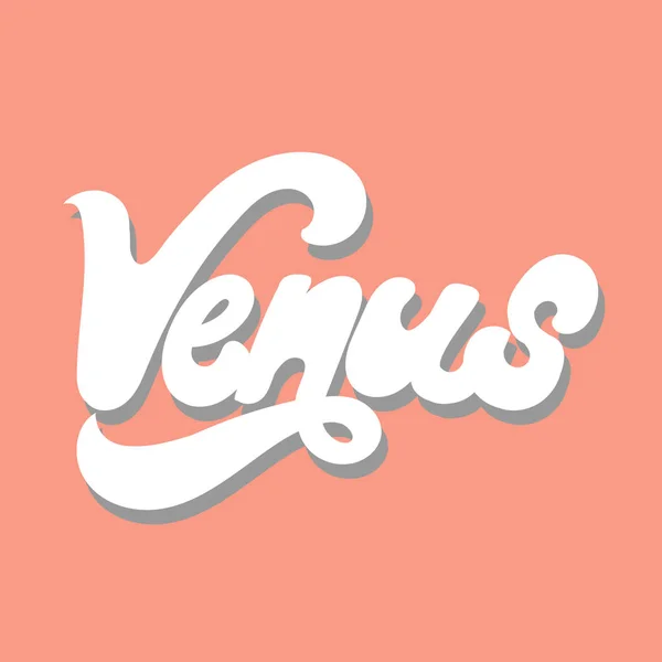 Венера Векторне Малювання Вручну Ізольовано Шаблон Картки Плаката Банер Друк — стоковий вектор