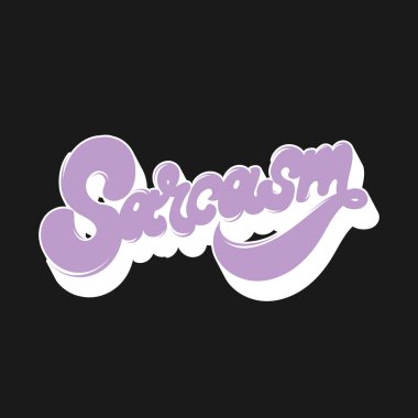 İğneleme. Harfleri izole edilmiş vektör eli. Kart, poster, afiş, tişört, rozet, yama için baskı şablonu.