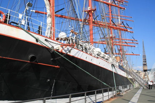 Apparatuur zeilschip — Stockfoto