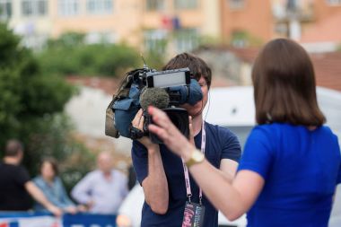  cameraman in action