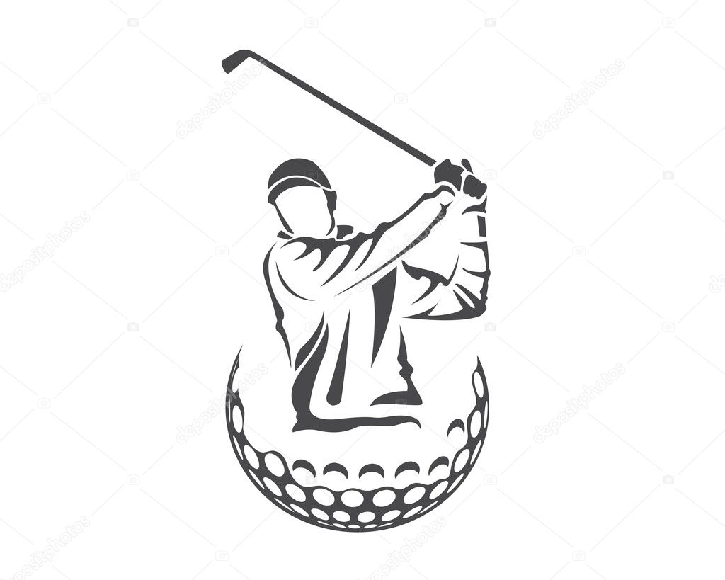 Modern Golf Logo - Professional Golfer Association
