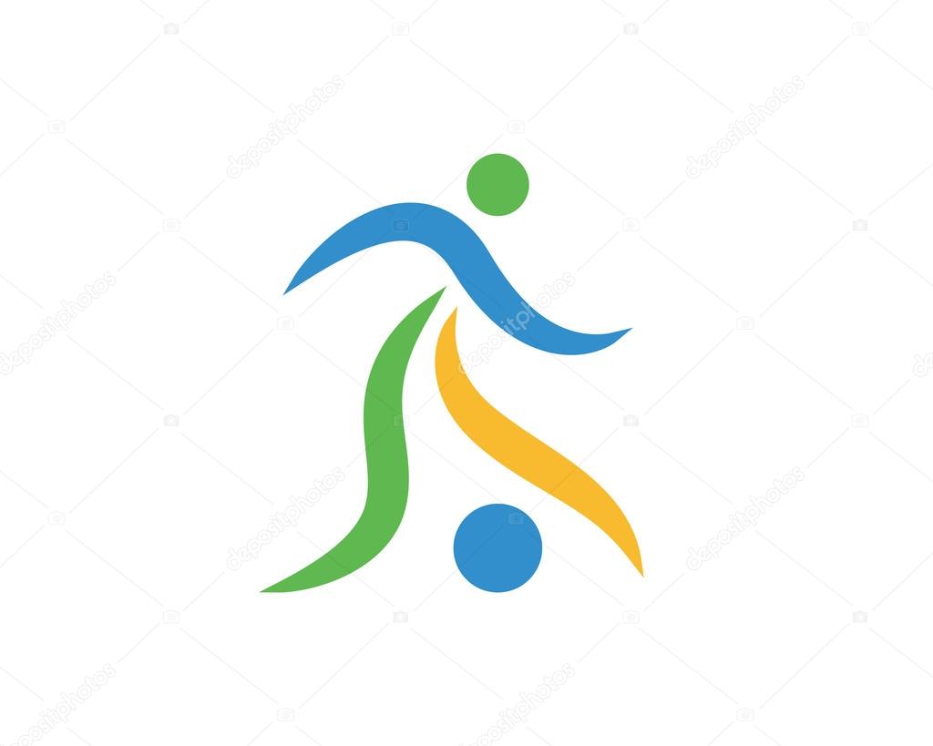 Modern Sports Logo Symbol, Soccer