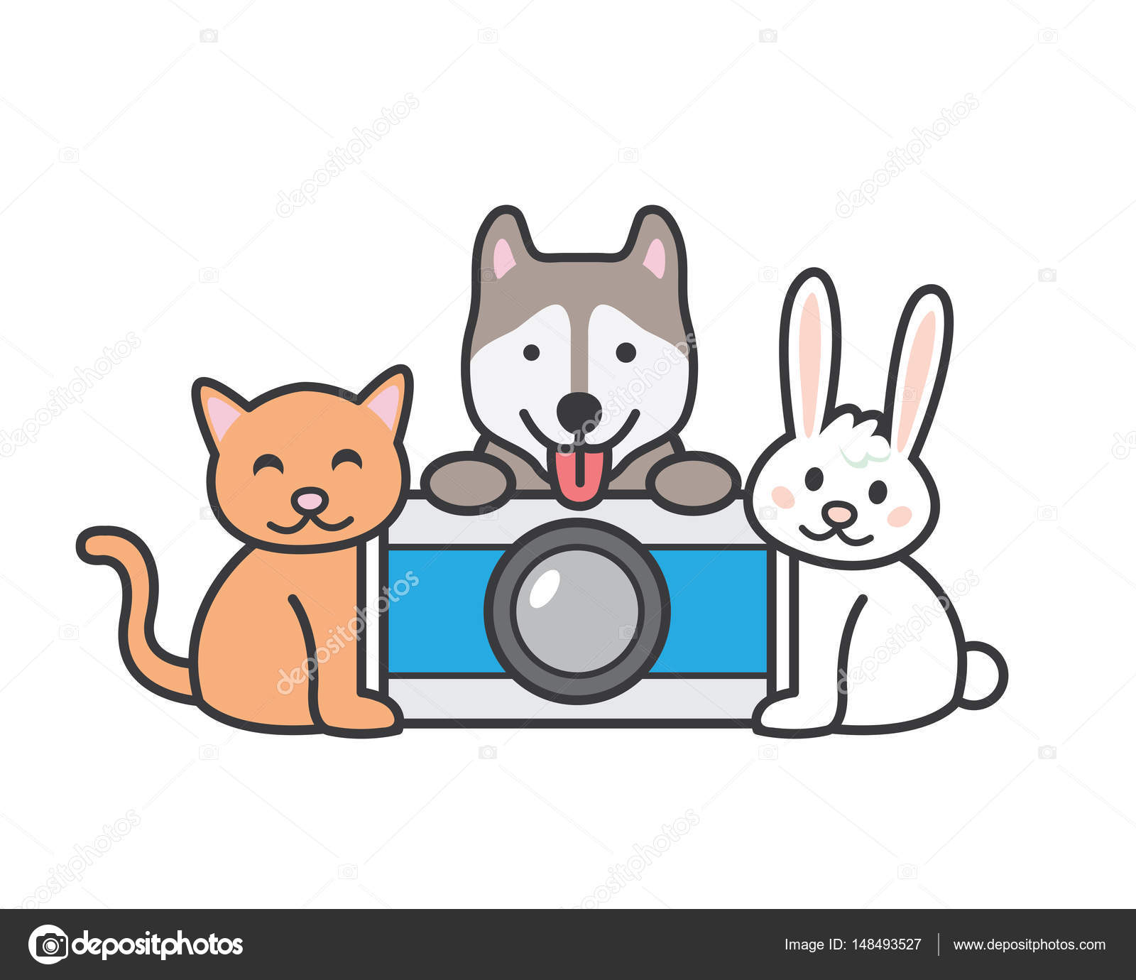 Modern Pet Photography Logo Stock Vector C Naulicreative 148493527