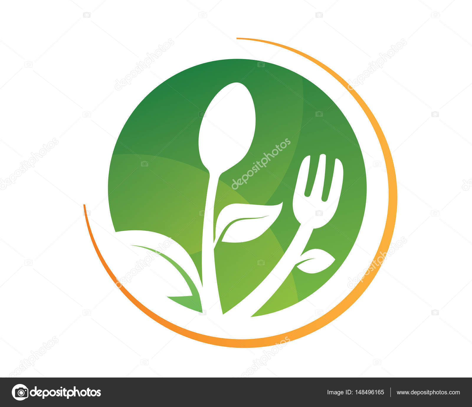 Logo comida saludable  Comida moderna Logo - comida 