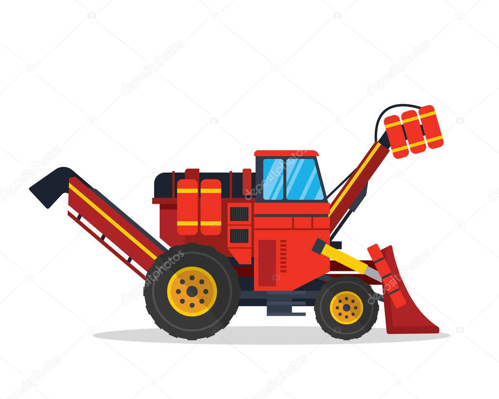 Modern Agriculture Farm Vehicle - Cane And Sugar Harvesting Vehicle