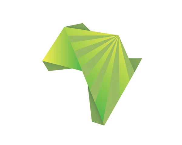 Moderna Abstrakta Afrika Business Och Stiftelsen Logotyp — Stock vektor