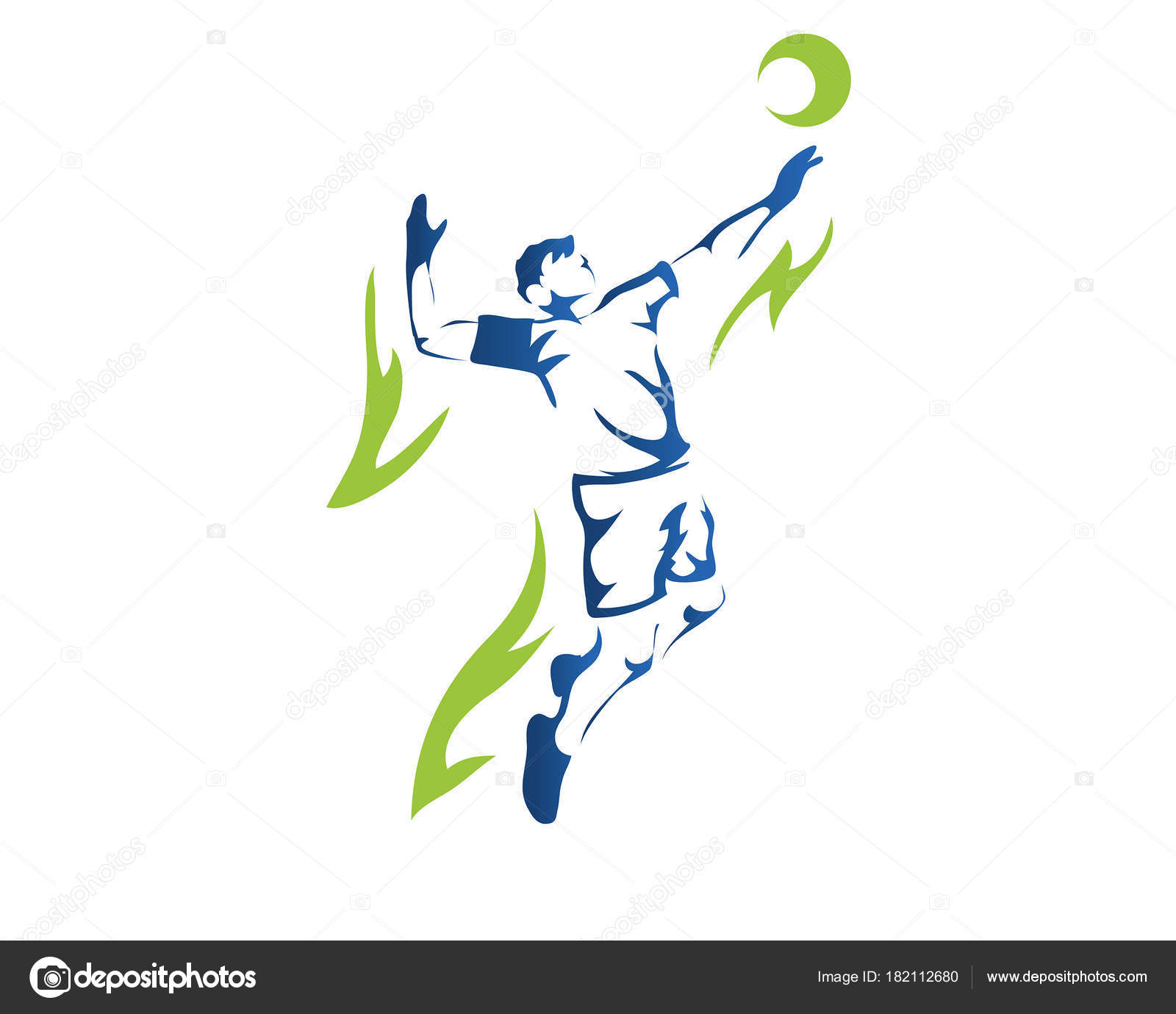 619 Volleyball Spike Logo Images, Stock Photos & Vectors | Shutterstock