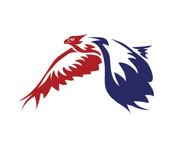 Logo Force Spéciale American Patriotic Eagle — Image vectorielle