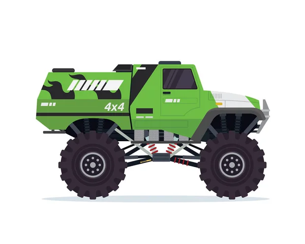 Vektor Rajzfilm Monster Truck — Stock Vector