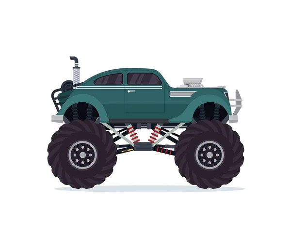 Vector Desene Animate Monster Truck — Vector de stoc