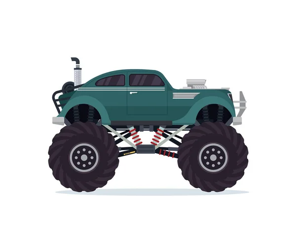 Vektor Tecknad Monstertruck — Stock vektor