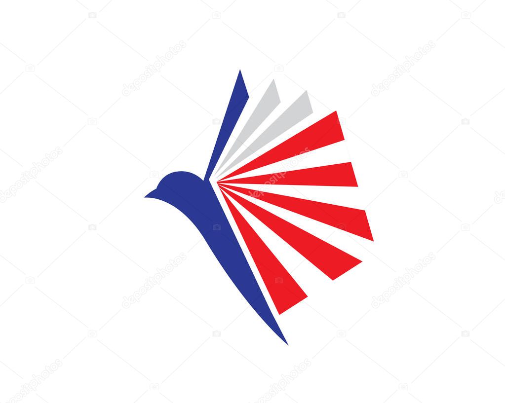Modern Pigeon Logo - Patriotic Flying Pigeon Book