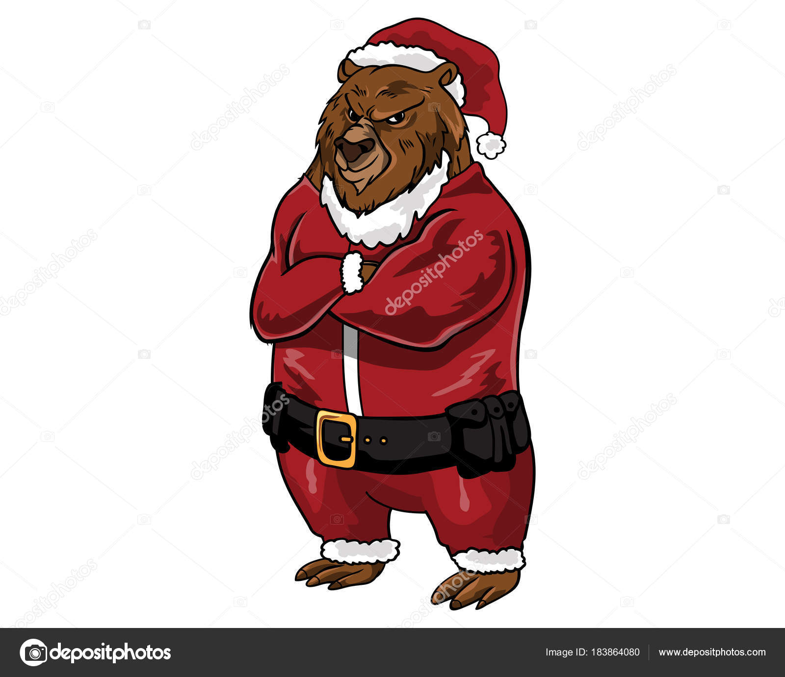 santa claus bear