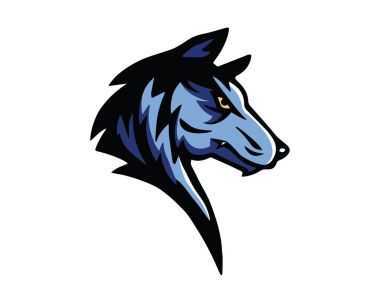 Liderlik hayvan Logo - bilge kurt karakter