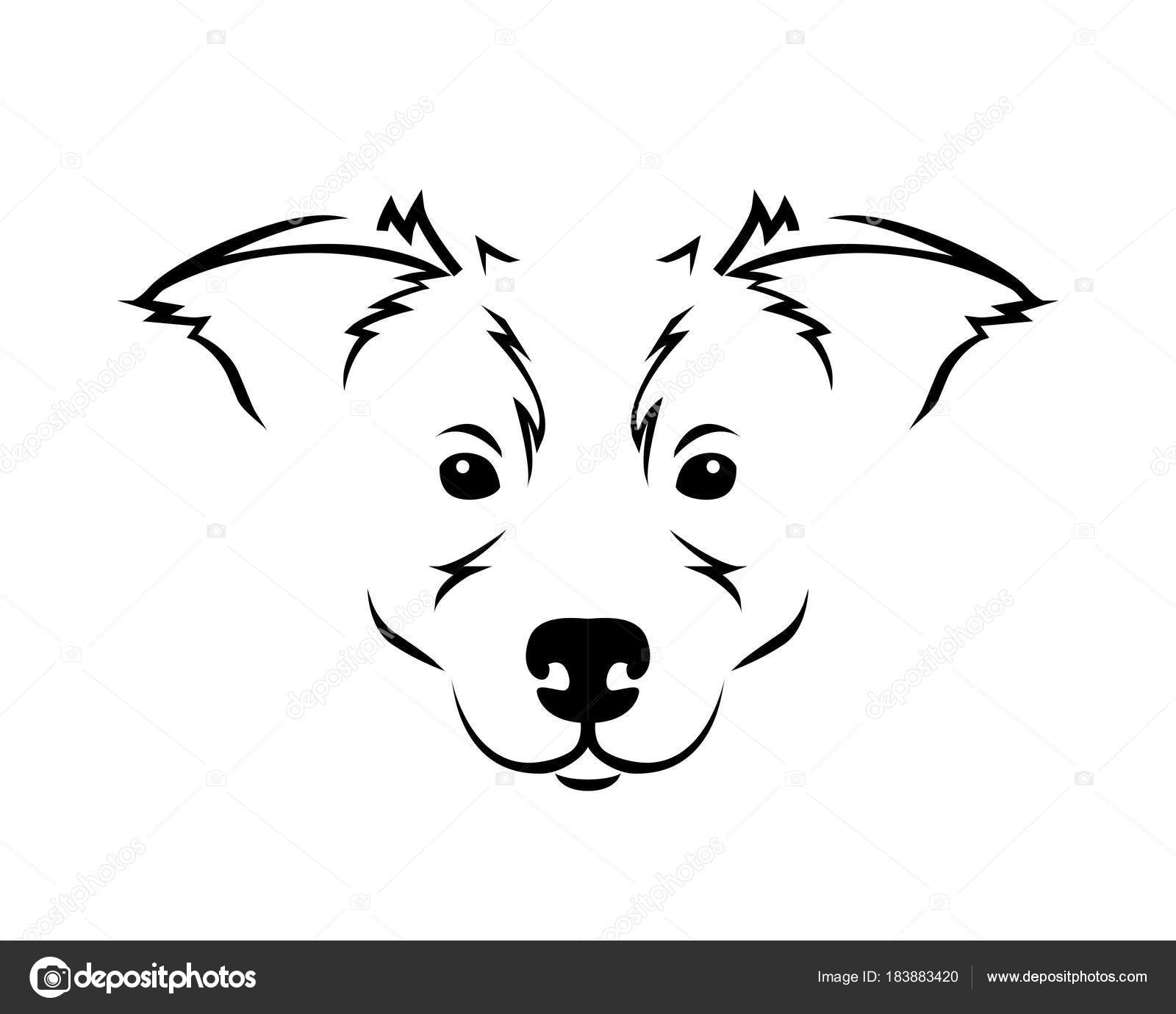 Dog border clip art Dog Breed Line Art Logo Border