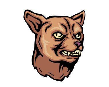 Kızgın köpek doğurmak karakter Logo - Chihuahua
