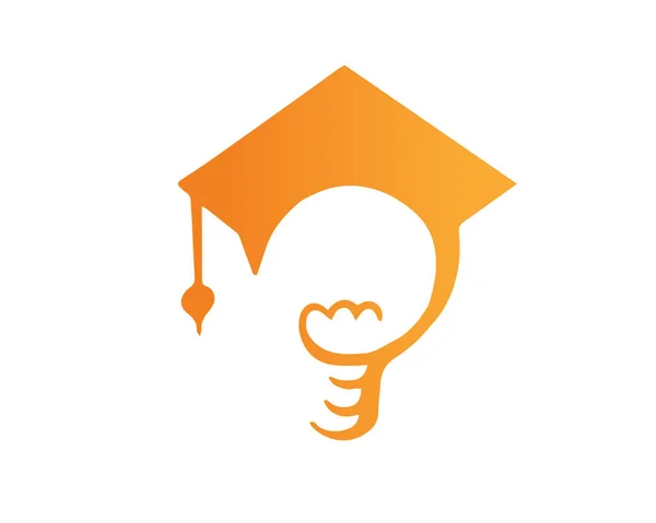 Modern Oktatási Logo Szimbólum Kreatív Oktatás — Stock Vector
