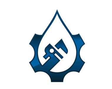 Modern su tesisatı hizmet Logo - profesyonel su bakım