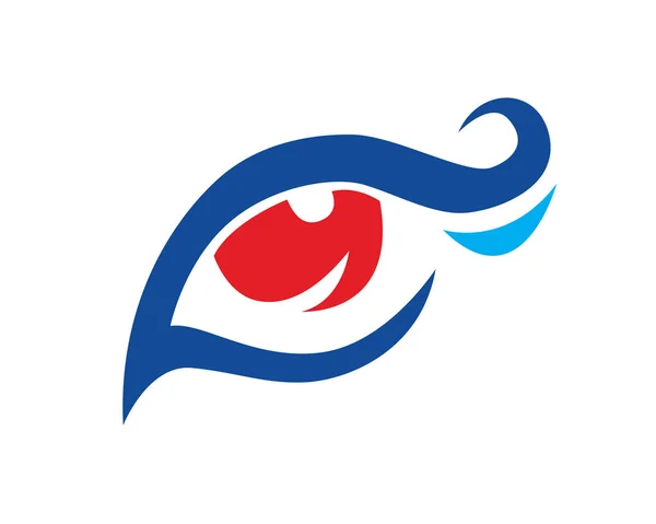 Nowoczesny Oko Namiętny Logo — Wektor stockowy
