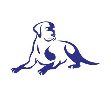 Modern evde beslenen hayvan Logo - köpek Eğitim Akademisi
