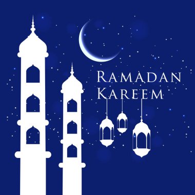 Modern İslam Ramazan Kareem kartı