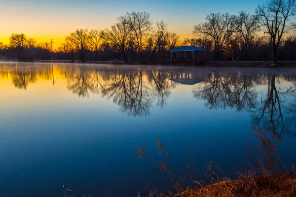 Sunrise Over Kellogg Lake — Photo