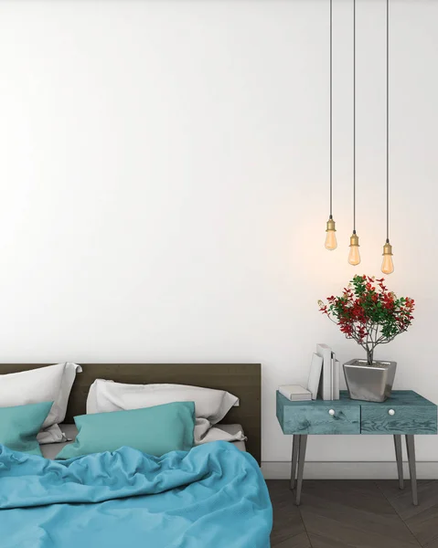 alay modern iç arka plan, 3d resim, 3d render.