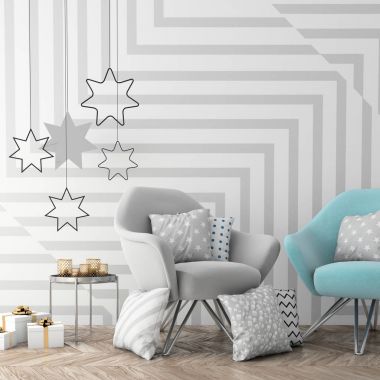 Noel iç xmas çevre, 3d render ile alay