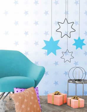 Noel iç xmas çevre, 3d render ile alay