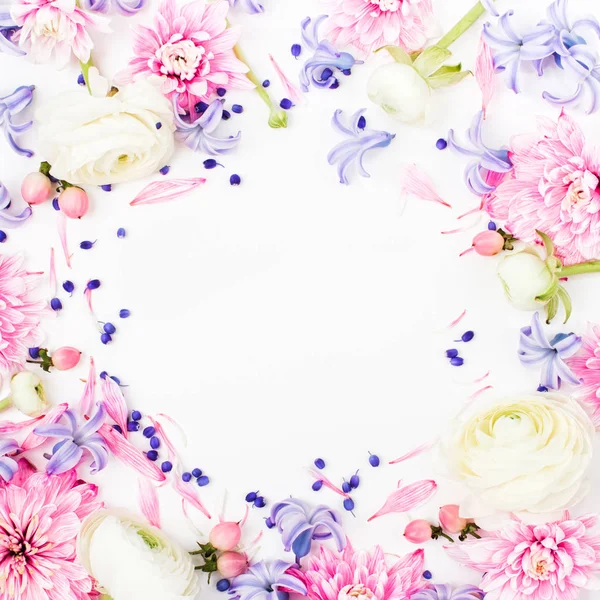 Квіти круглі кадрів — стокове фото