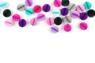 Petek dekorasyon topları