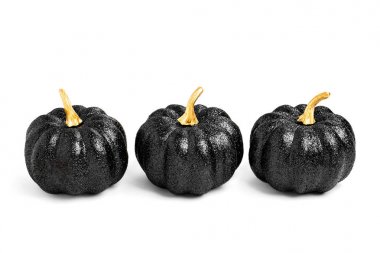 Siyah dekoratif kabaklar