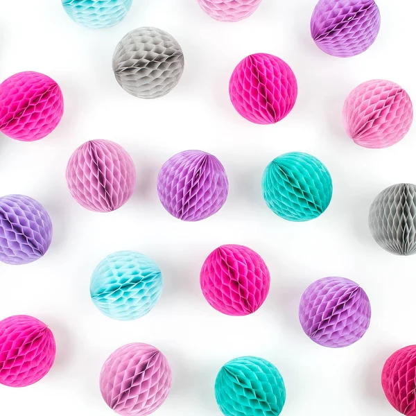 Honeycomb bollar dekorationer — Stockfoto