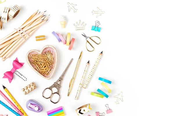 Okul malzemeleri ve kırtasiye seti