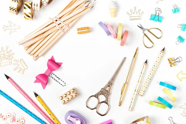 Okul malzemeleri ve kırtasiye seti