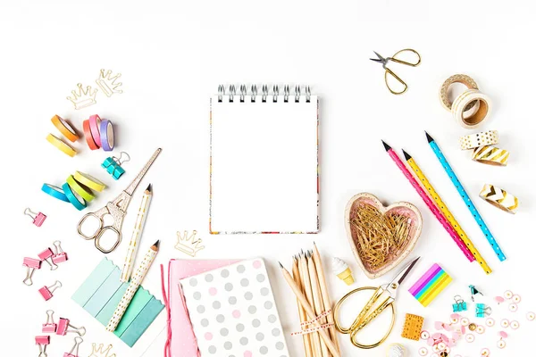 Aylık planlayıcısı ve okul Kırtasiye