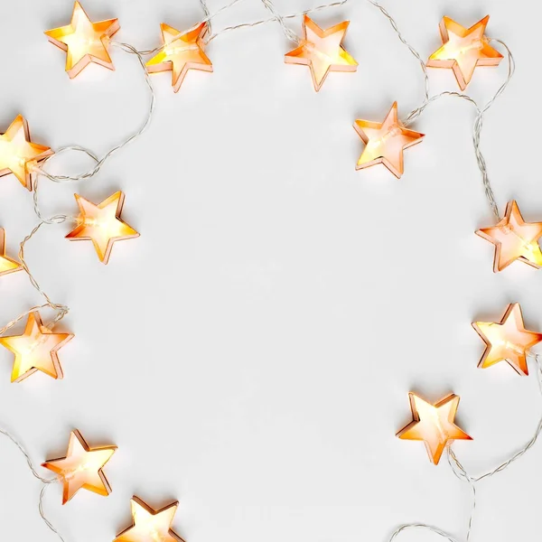 Stjärna ljus dekoration — Stockfoto