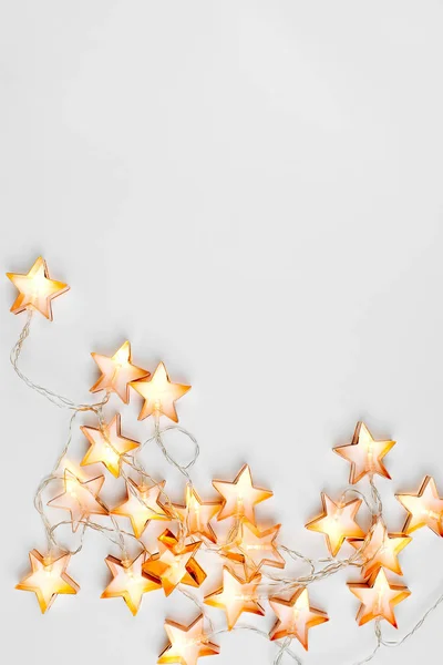Estrella luces decoración — Foto de Stock