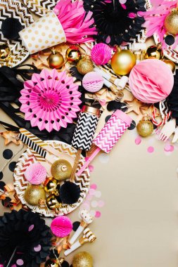 parti süsleri arka plan